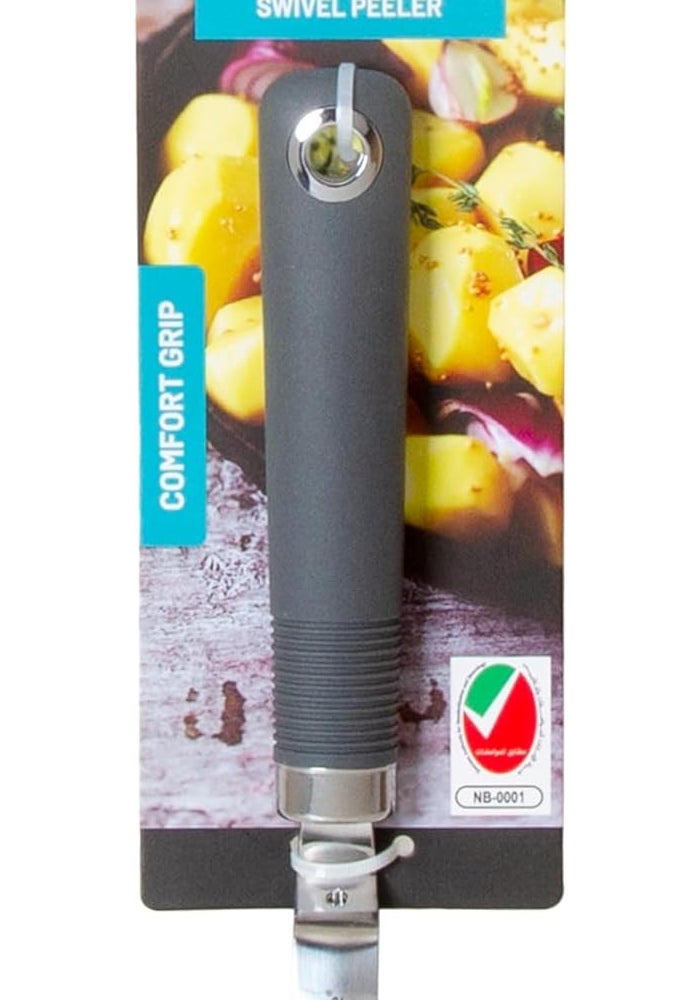 Fresh Choice Stainless Steel Swivel Peeler - Image 1