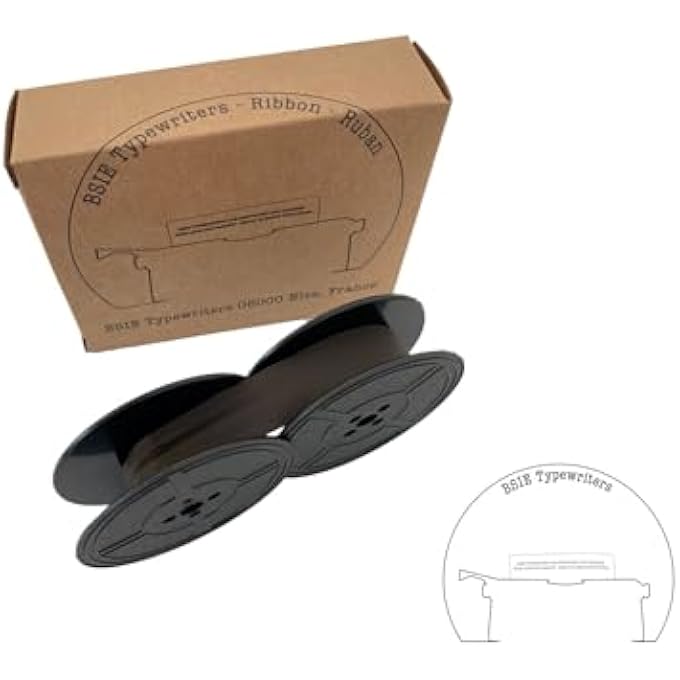 ERIKA WRITING MACHINE RIBBON - (BLACK) - Image 1