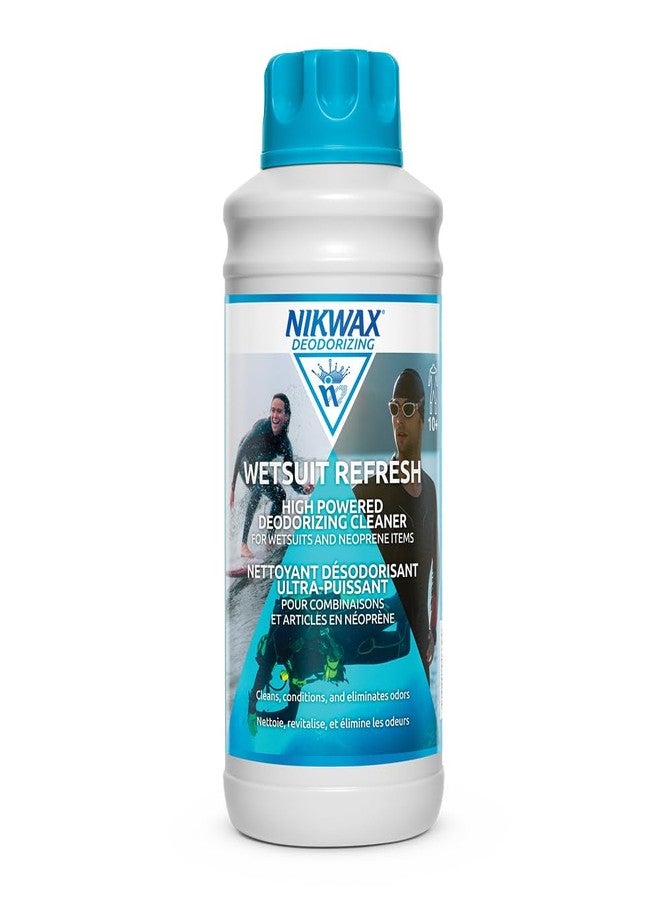 Nikwax Wetsuit Refresh 1L, Cleans, Conditions & Deodorizes Wetsuits, Booties and Neoprene Items - Image 1