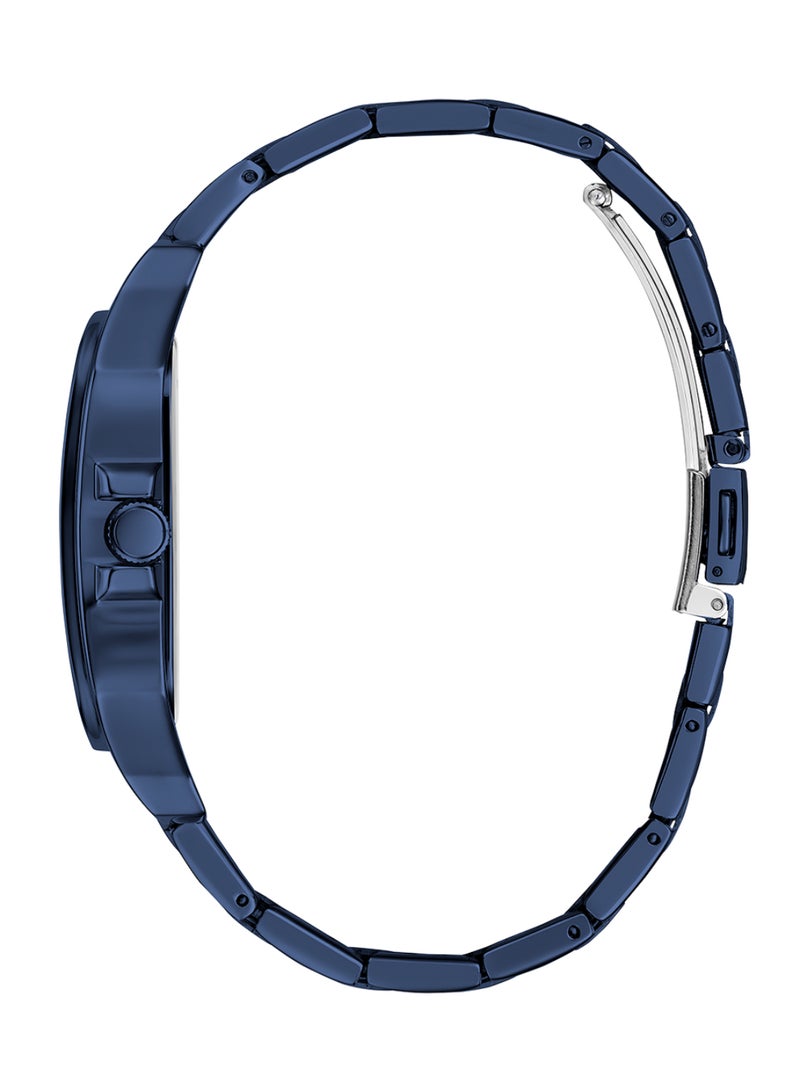 GUESS Mens Blue Multi-function Blue Dial Watch - GW0631G3 - Image 3