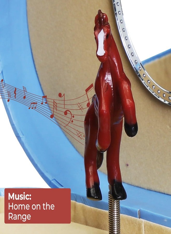 Enchantmints Love Of Horses Heart Musical Jewelry Box for Girls Jewelry Items - Boys Treasure Chest to Store Coins Bands & Accessories - Ideal for Birthdays Valentine's Gifts - Image 4