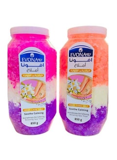 Evona Evona Pedicure Salts To Remove Dead Skin And Lighten The Feet, 2 Packs  - Image 2