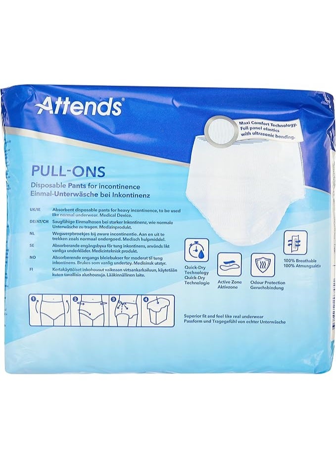Attends Pull Ons 8, Large, Pack Of 16 - Image 2