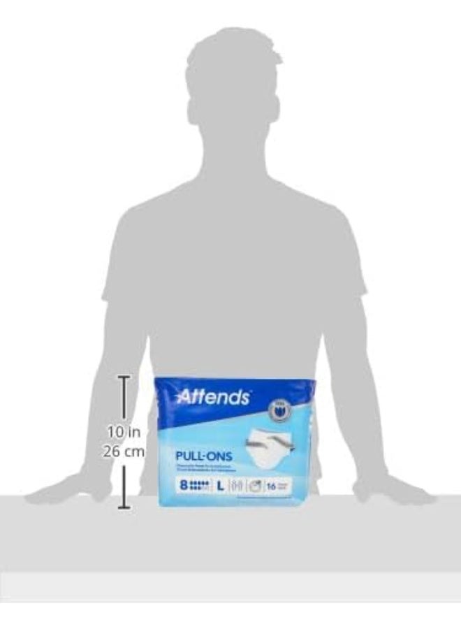 Attends Pull Ons 8, Large, Pack Of 16 - Image 4