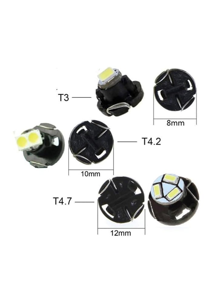soikoi Jtech 10 x T3 Neo Wedge LED Bulbs - Image 2