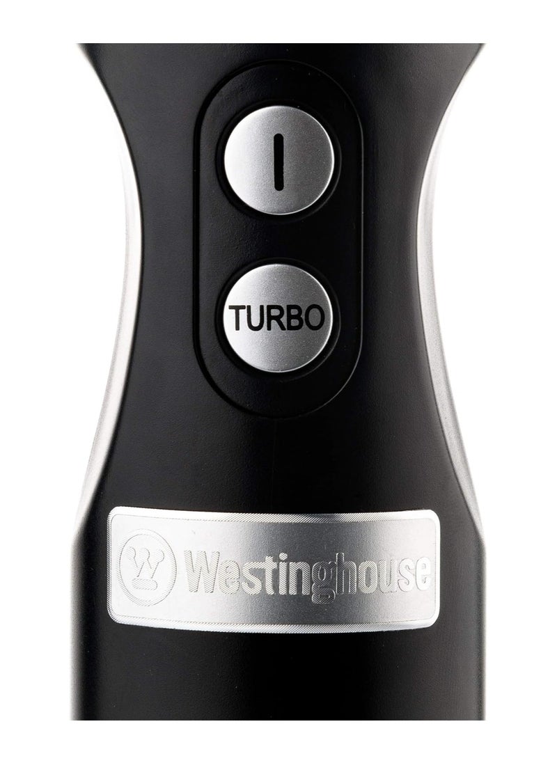 Westinghouse Retro Series Hand Blender - Black | Stylish and Powerful Blender for Effortless Blending  - Image 3