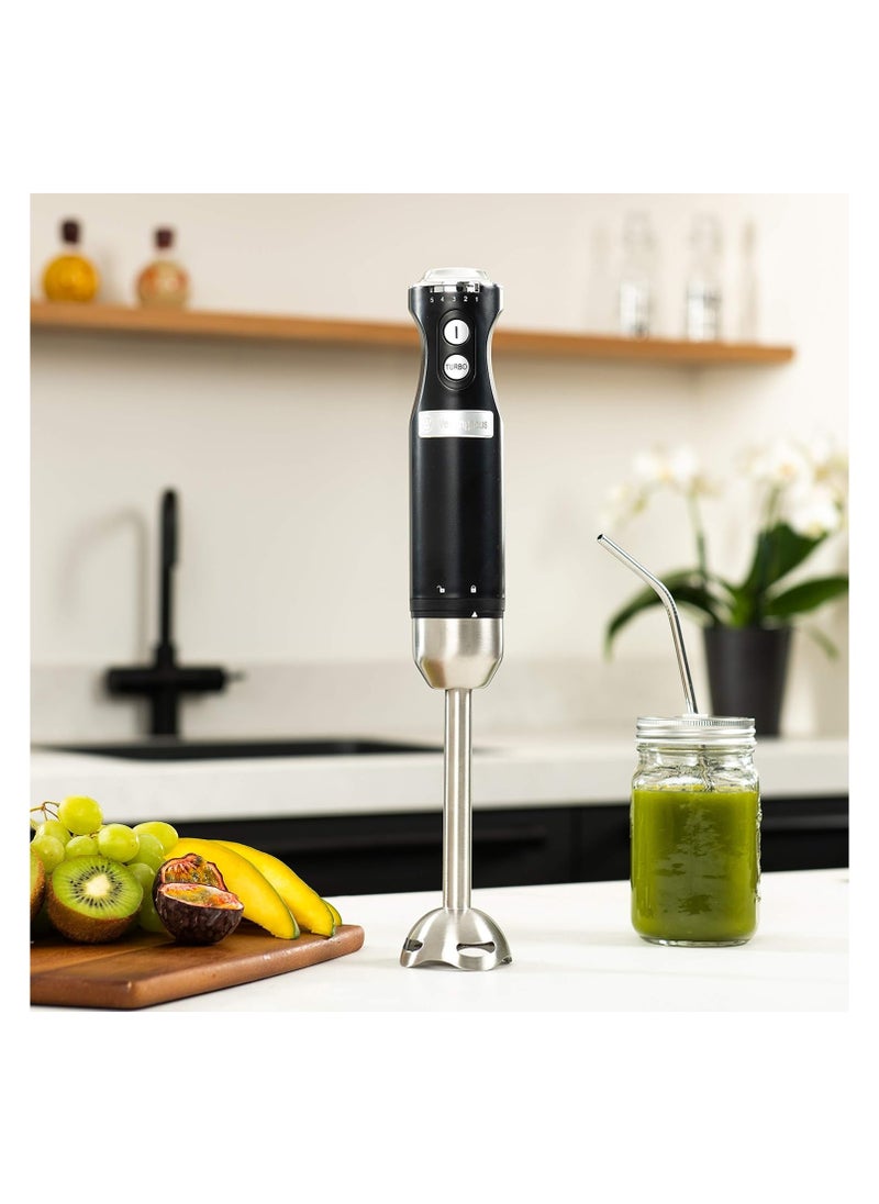 Westinghouse Retro Series Hand Blender - Black | Stylish and Powerful Blender for Effortless Blending  - Image 4