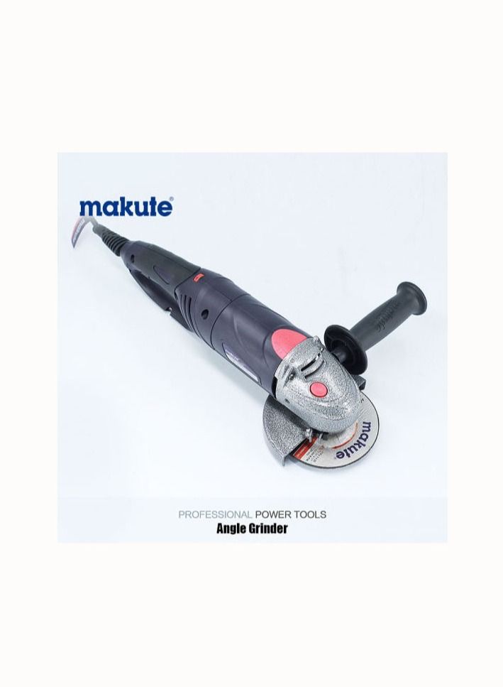makute Professional Angle Grinder 1400W Blue 115mm AG010  - Image 5