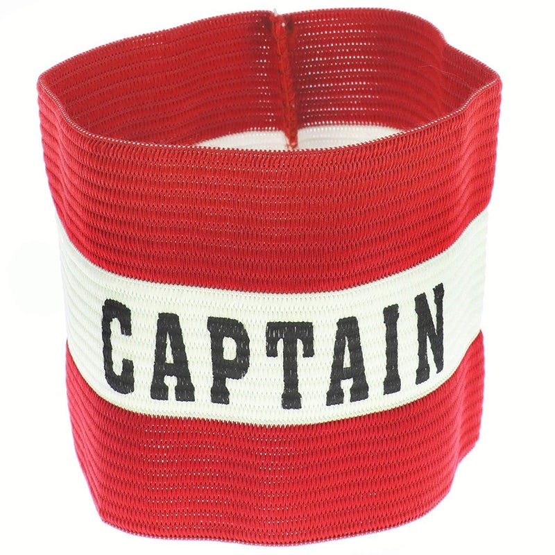 GISCO شارات الكابتن (مجموعة من 6) | شارات كبار | اللون - أحمر | كرة القدم | قابلة للتعديل ومتينة | مثالية للفرق والمباريات والتدريب - Image 2