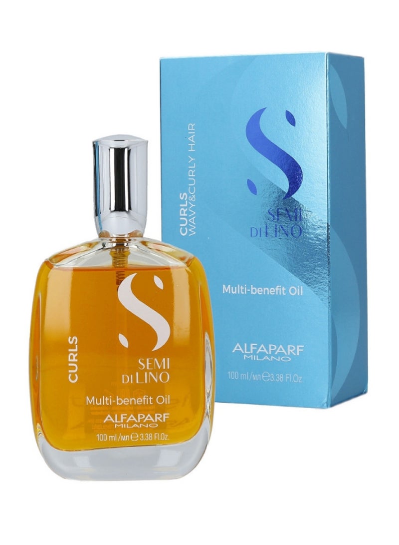 Alfaparf Milano SEMI DI LINO CURLS Curl Oil 100ml