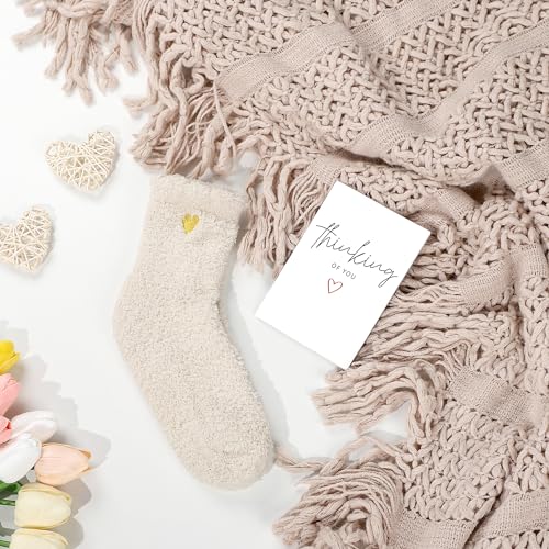 GiftPeak Gifts for Women, Get Well Soon Gifts for Women, Sympathy Care Baskets, Thinking of You Care Package, Self Care Gifts, After Surgery Feel Better Gifts Blanket (Khaki) - Image 3