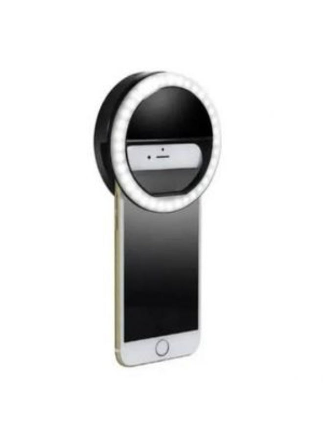 Ring Light Selfie Mobile Phone Rechargeable LED Camera Light for Video Shooting, Laptop Light for Video Conferencing (All Color Light and Flash) - Image 2