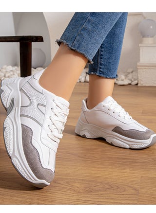 Sneakers featuring a modern and elegant design NR-116-WHITE&GRAY - pzsku/ZAD8F97680F97838644D2Z/45/1750505677/c08181db-4ff5-4c15-988a-a0cc0960b966