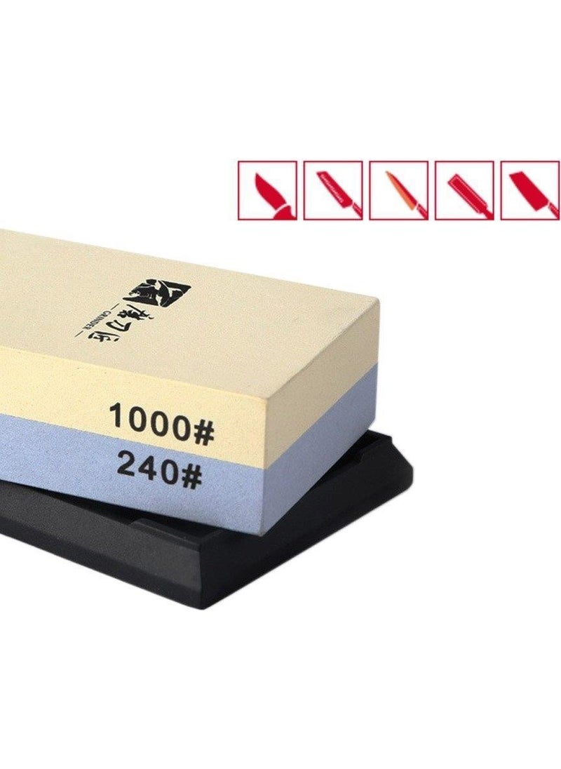 ROX 6124 Taidea Double Sided Sharpening Stone 240/1000 Grit  - Image 2