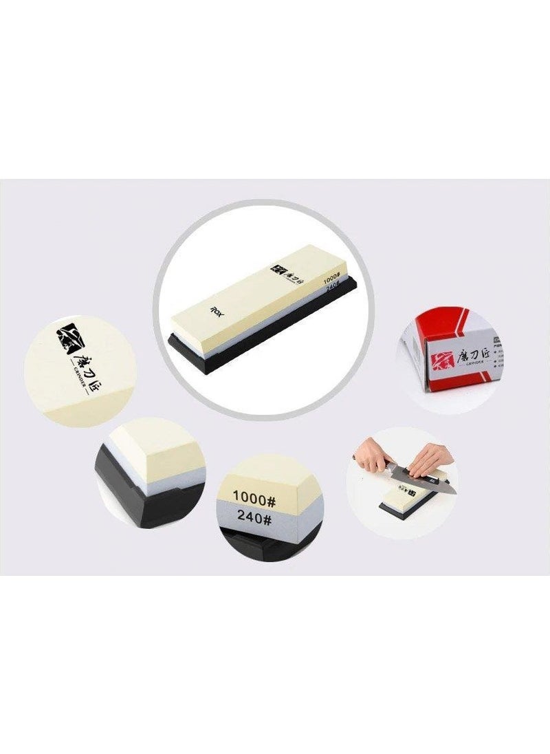 ROX 6124 Taidea Double Sided Sharpening Stone 240/1000 Grit  - Image 5