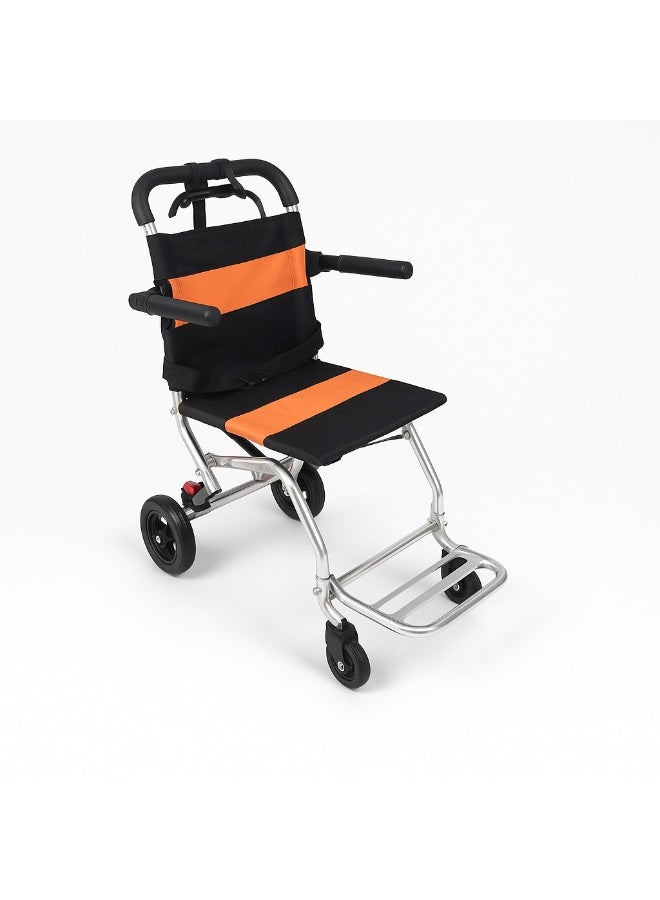 HT Foldable ambulance and emergency chair – lightweight and easy to store, featuring sturdy wheels and a practical design for transport within hospitals and vehicles. - Image 1