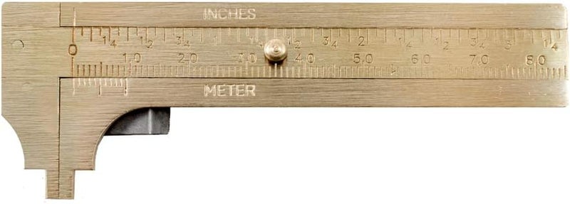 SFC TOOLS Brass Slide Gauge with Plate - 80mm - - 35-170 - Image 2