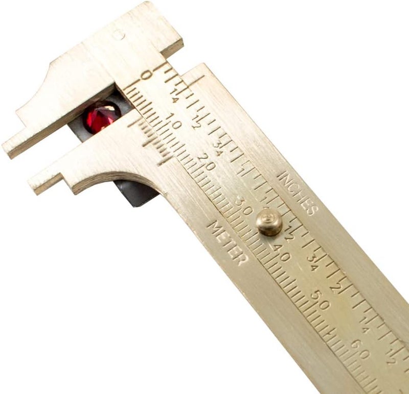 SFC TOOLS Brass Slide Gauge with Plate - 80mm - - 35-170 - Image 3