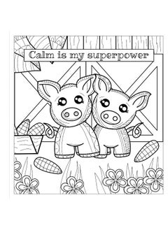 Zendoodle Colorscapes: Baby Animal Affirmations: Calming Reassurances from Adorable Animals to Color & Display  - Image 5
