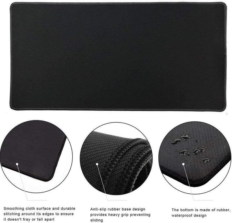 YEBMoo Extra Large Extended Gaming Mouse Pad 800x400x3mm with Non-Slip Base for PC Laptop - Image 5