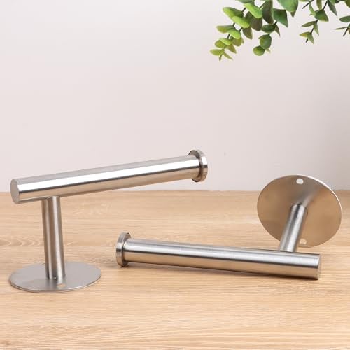Groleca 2 Pack No Drill Curtain Holdbacks Self-Adhesive/Screw-in Curtain Tiebacks Curtain Pull Backs Curtain Hooks No Drill Curtain Holders Curtain Tie Backs for Curtains (2, Silver) - Image 5
