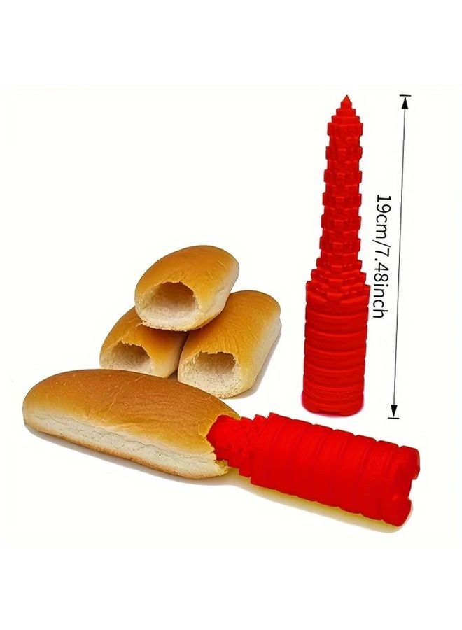 Red Hot Dog Hole Puncher Reusable Portable BBQ Baking Accessory - Image 4