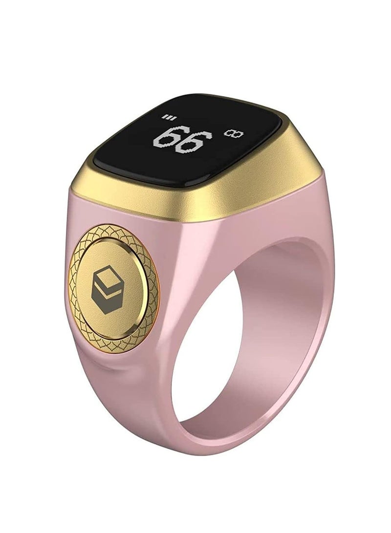 iQIBLA Zikr 1 Lite Smart Ring for Muslims Tally Tasbeeh Counter with Vibration Reminder 18mm - Image 1