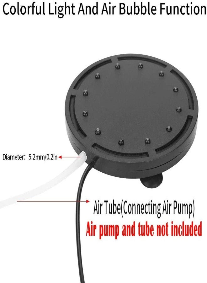 VAYINATO® Multicolour 2 in 1 Air Bubble LED Light with Airstone for Aquarium Fish Tank Decoration (Q12 | 6 Inch | 12 LED | 1.2 Watts) by Petzlifeworld - Image 5