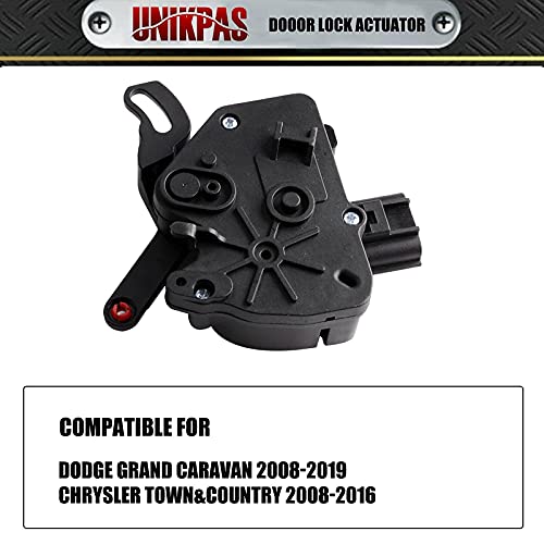 unikpas Right Sliding Door Lock Actuator 5020678AA for 2011-2016 Dodge Grand Caravan Passenger Side fits 2008-2016 Chrysler Town & Country - Image 3