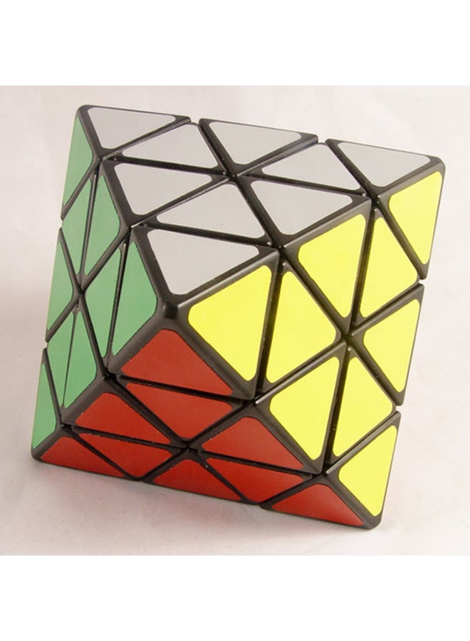 [Blue Eight-axis Octahedral Cube] Special-shaped Cube Diamond Cube Puzzle Oblique Cube Wholesale-Color:Black Background  - Image 5
