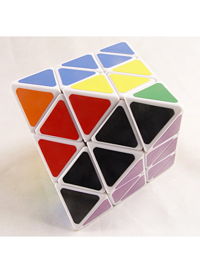 [Blue Eight-axis Octahedral Cube] Special-shaped Cube Diamond Cube Puzzle Oblique Cube Wholesale-Color:Black Background  - Image 4