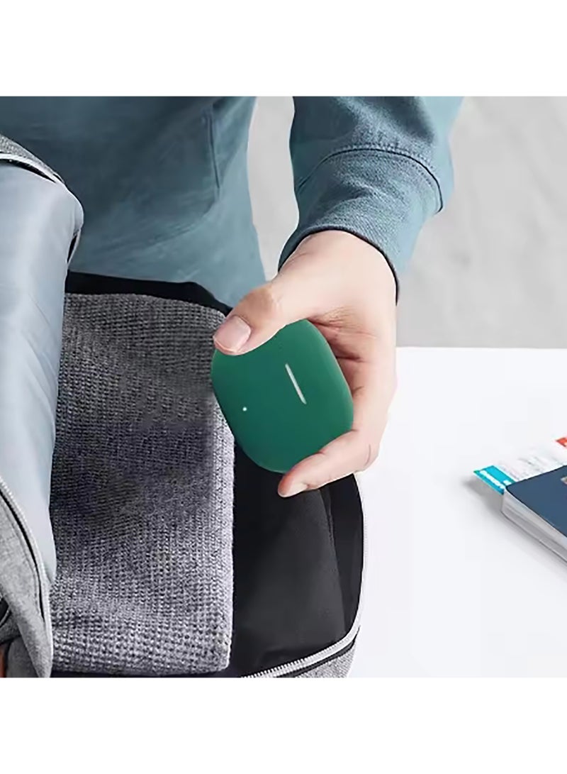 Silicone Protective Case for Honor LCHSE X7i Earphones with Keychain Cover (Black) - Image 5