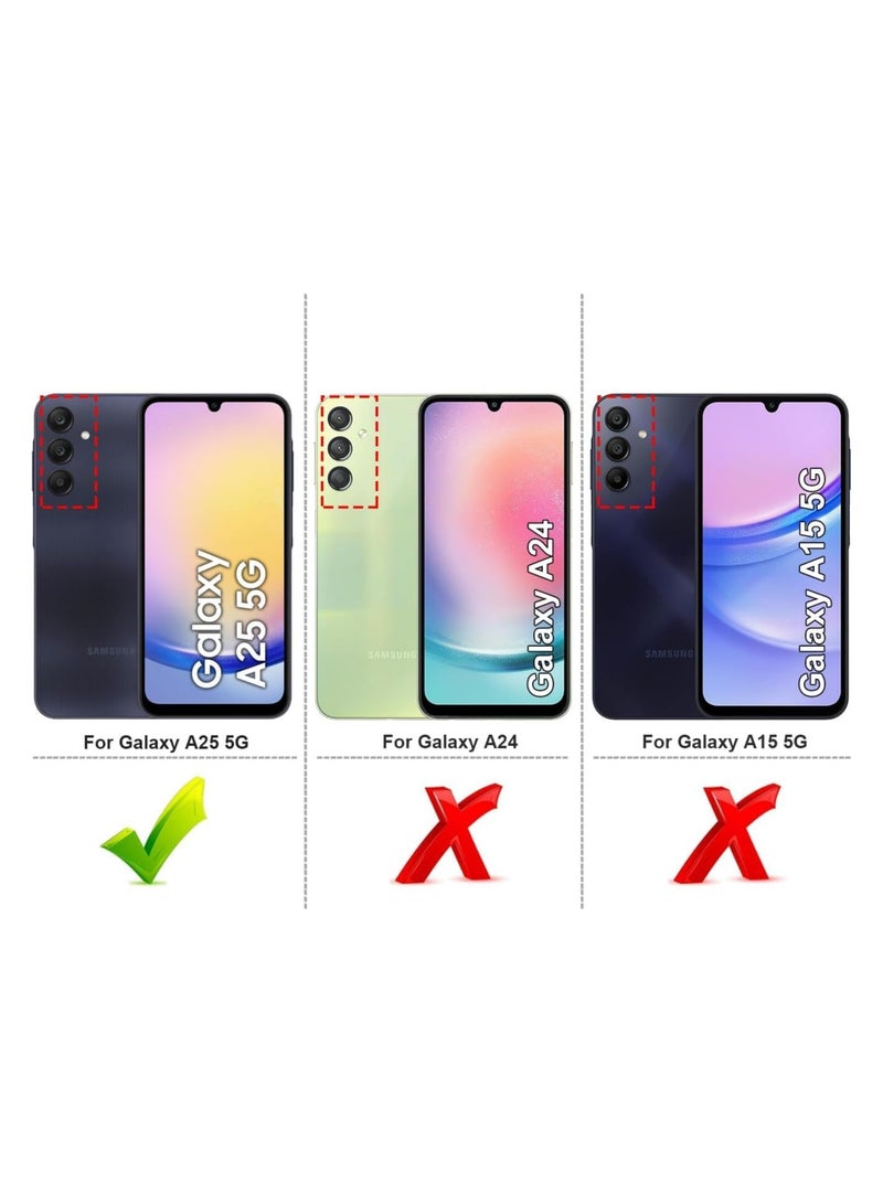 Samsung Galaxy A25 Clear Case Soft Flexible TPU Shockproof Transparent Back Cover Compatible for Samsung Galaxy A25  - Image 2