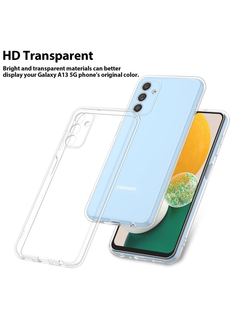 Samsung Galaxy A25 Clear Case Soft Flexible TPU Shockproof Transparent Back Cover Compatible for Samsung Galaxy A25  - Image 3