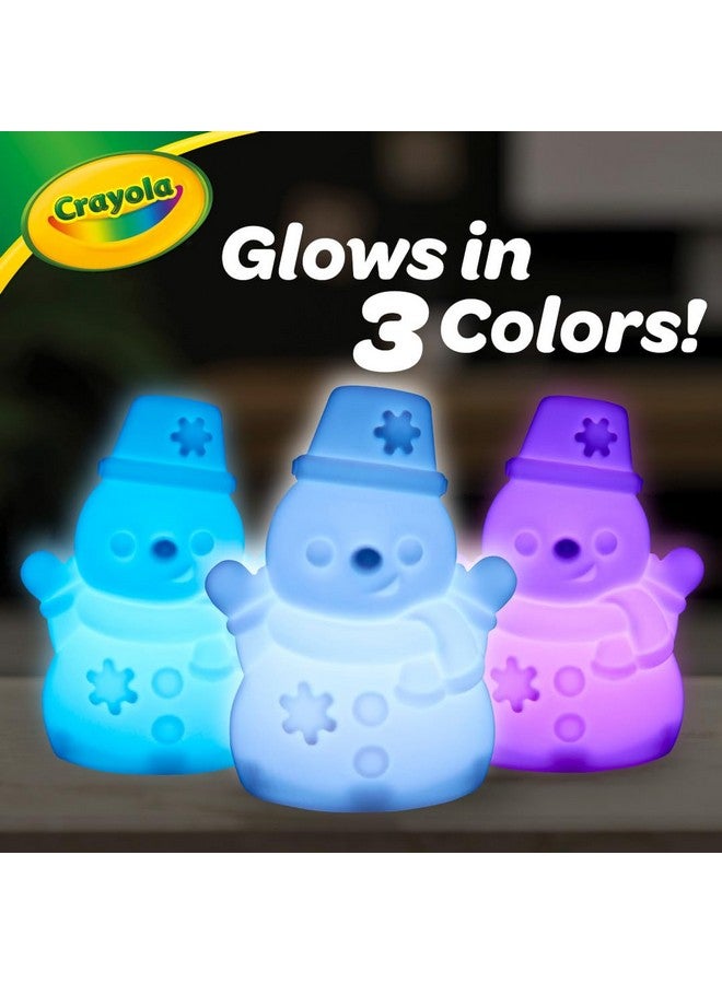Crayola Light Ups Santa and Snowman Bundle, Recolorable Light Up Toy, Gift for Kids, 5, 6, 7, 8 - Image 5