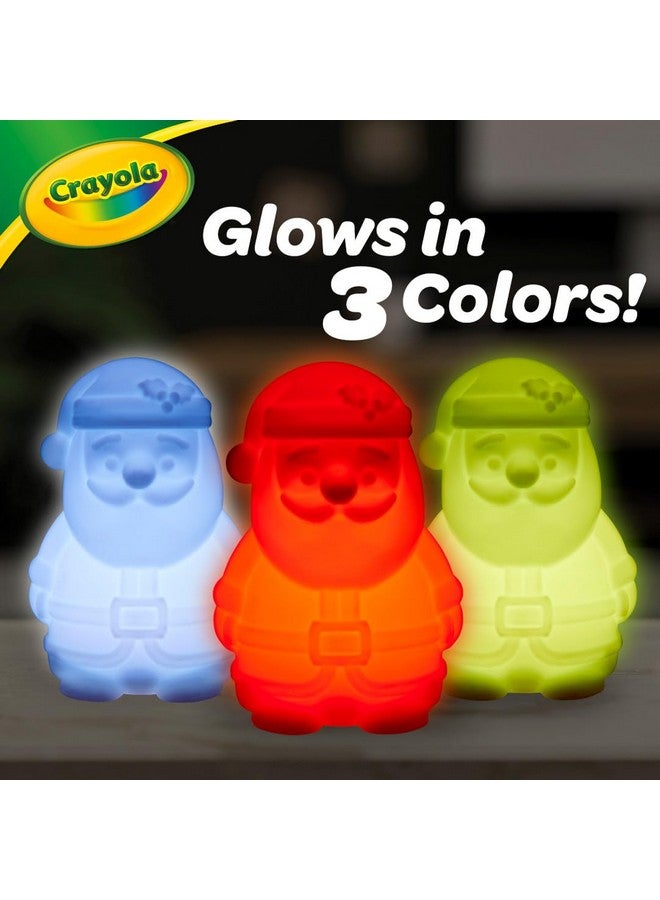 Crayola Light Ups Santa and Snowman Bundle, Recolorable Light Up Toy, Gift for Kids, 5, 6, 7, 8 - Image 4