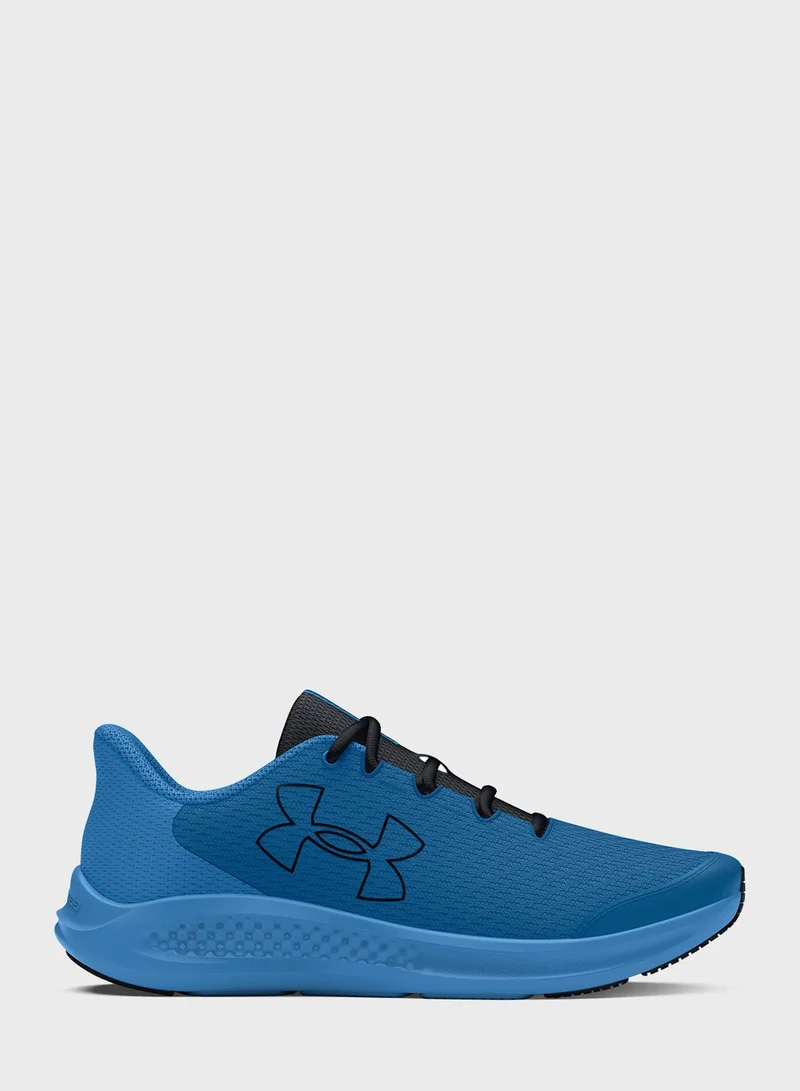 UNDER ARMOUR Boys' Grade School Charged Pursuit 3 Bl Shoes