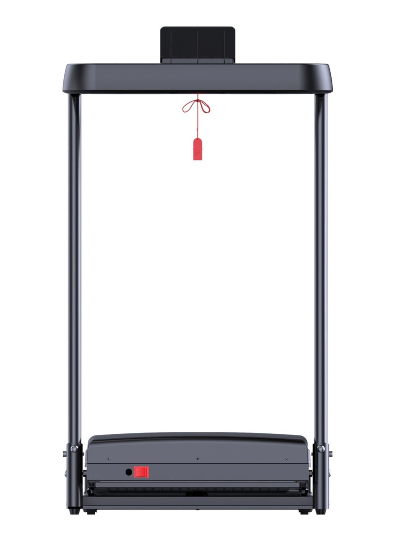 Health Carrier - HC-T506 Folding Treadmill 3.5inch Black LCD, Bluetooth Speaker, Heart Rate Sensor, Hydraulic Folding Pole, 3 Step Manual Incline-120kg Weight Capacity - Image 1