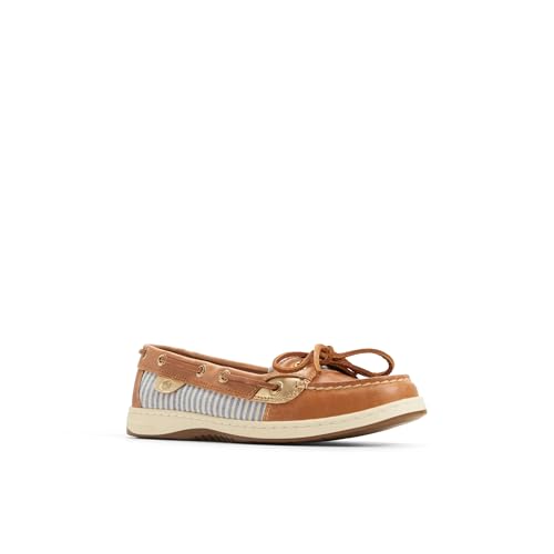 Sperry Women's Angelfish Boat Shoe, Tan Multi, 5 - Image 2