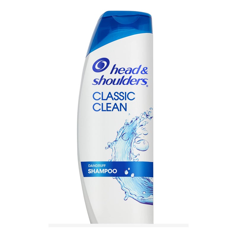 Head & Shoulders Classic Clean Daily-Use Anti-Dandruff Shampoo, 13.5 Fl Oz (Pack of 2) - Image 1