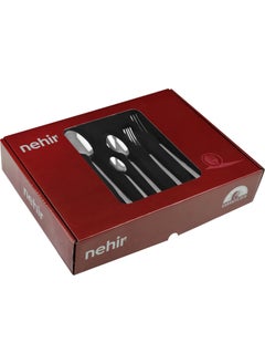 Nehir Elegant Plain 6 Person 30 Piece Cutlery Set  - Image 2