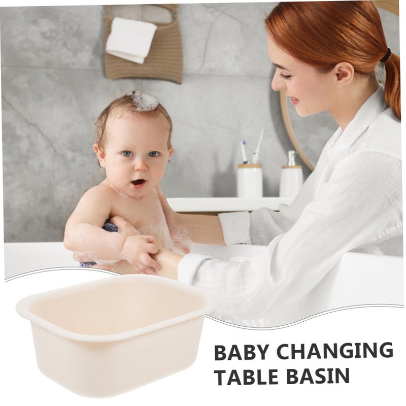 Portable Plastic Baby Changing Table Basin for Infants Easy to Clean Non Toxic - Image 5