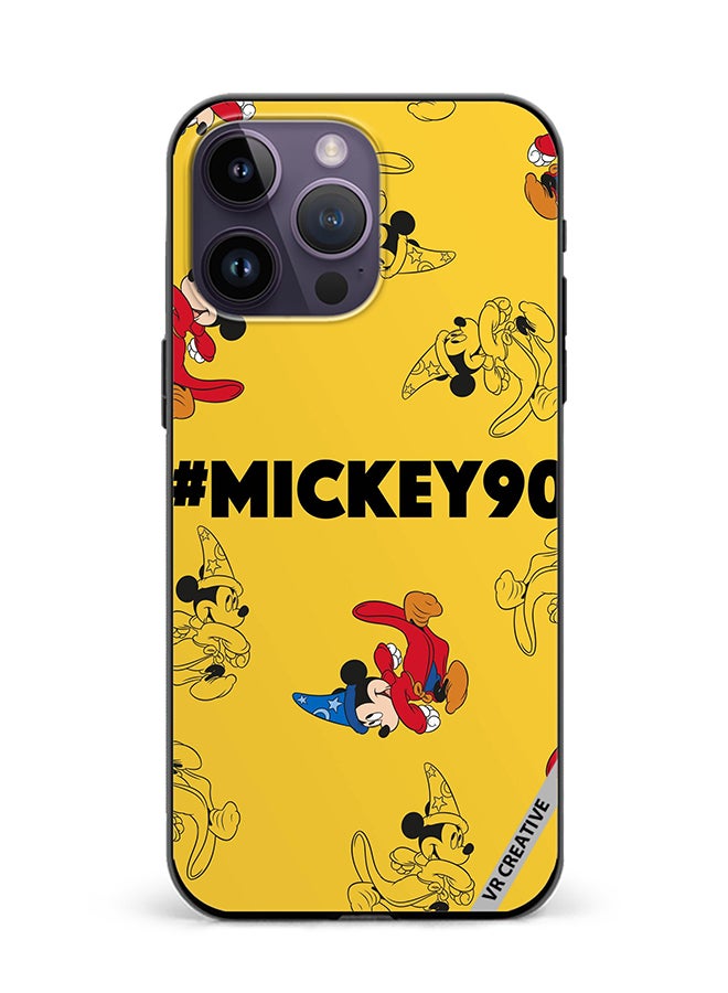 VR CREATIVE Protective Case Cover For Apple iPhone 15 Pro Mickey 90 Design Multicolour - Image 1