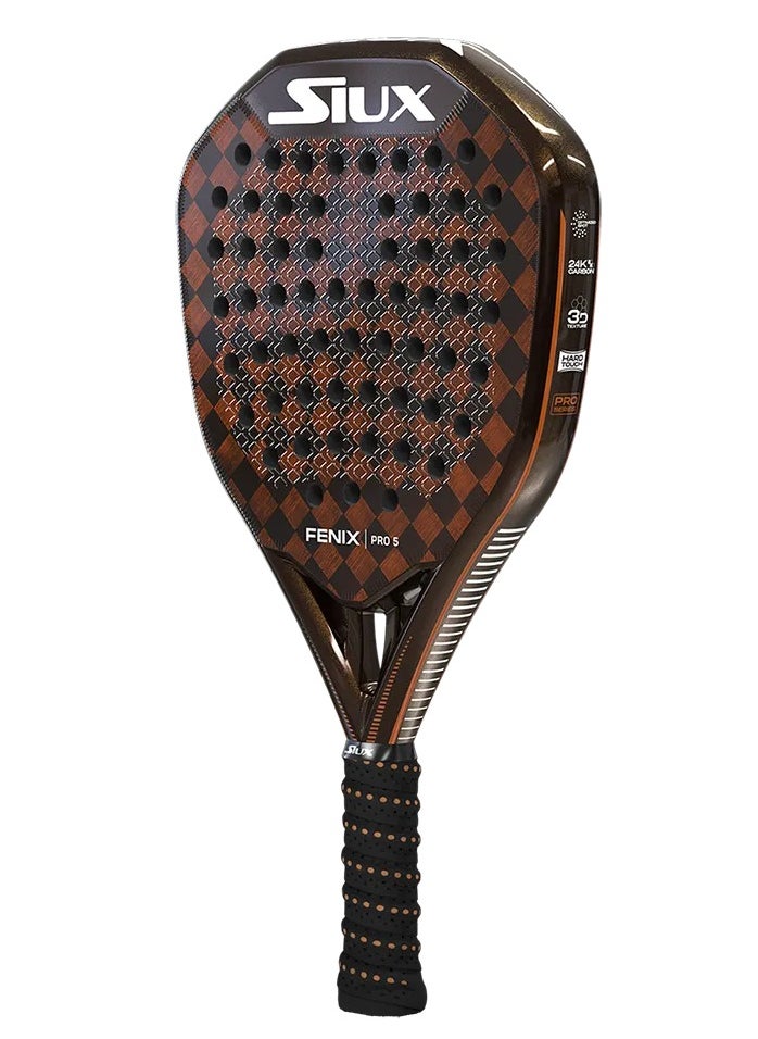 SIUX Fenix Pro 5 2025 Padel Racket by Alex Chozas Siux  - Image 4