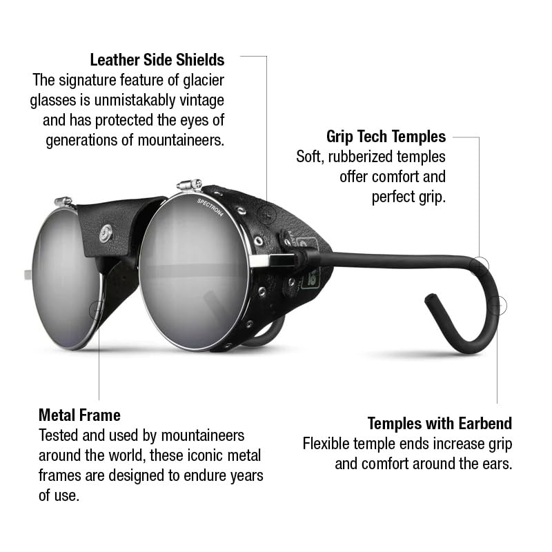 Julbo نظارات جبلية كلاسيكية من جولبو فيرمونت مع عدسات بولي كربونات سبكترون 4 وحماية كاملة للعين - Image 2