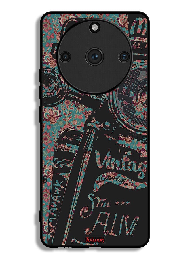 Tolwak Realme 11 Pro Protective Case Cover Vintage Motorbike - Image 1