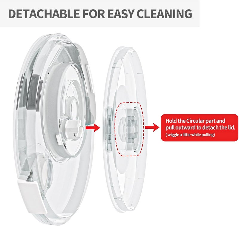 Cambom Salad Spinner Lettuce Spinner, Wash, Spin & Dry Salad Greens, Vegetable Washer Salad Dryer With Rotary Handle for Fruits & Vegetables, High Efficiency Vegetable Spinner Kitchen Gadget 3Qt White - Image 4