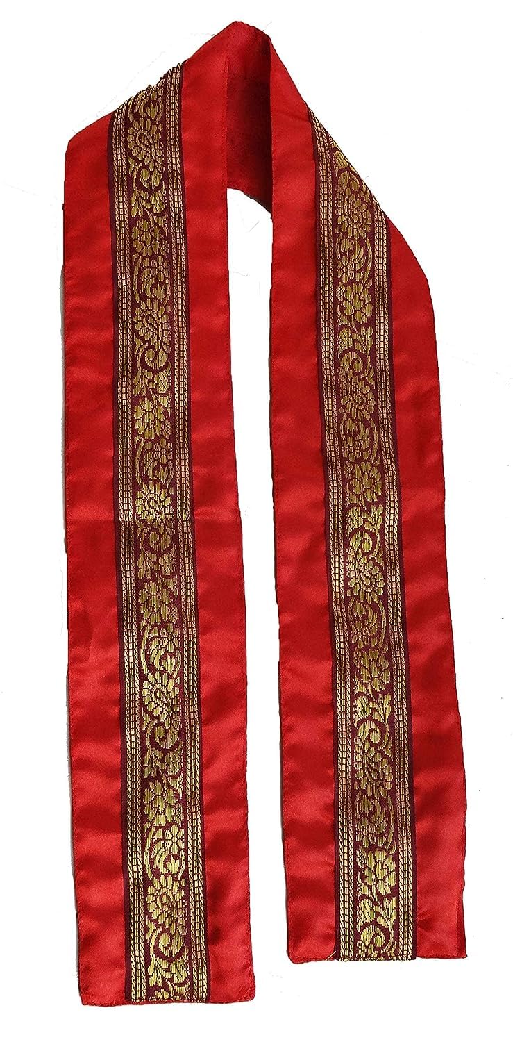 Pakhi Little Satin Krishna Classical Theme Set - Yellow And Red - Image 4