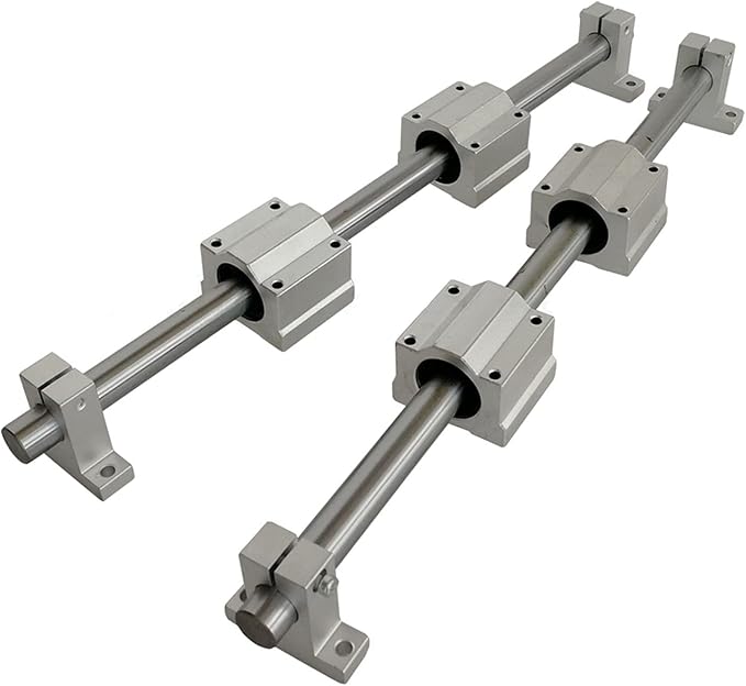 Linear Rail 3D Printer Slide Kit With SCS8UU Bearing Block SK8 Support 400mm - Image 1