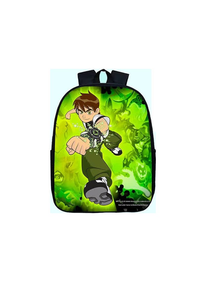 Generic Hot-selling teenager hacke schoolbag ben10 primary and secondary school students backpacks saddle bag pen bag three-piece set new,6-Three-piece set (shoulder bag + satchel + pencil bag)  - Image 3